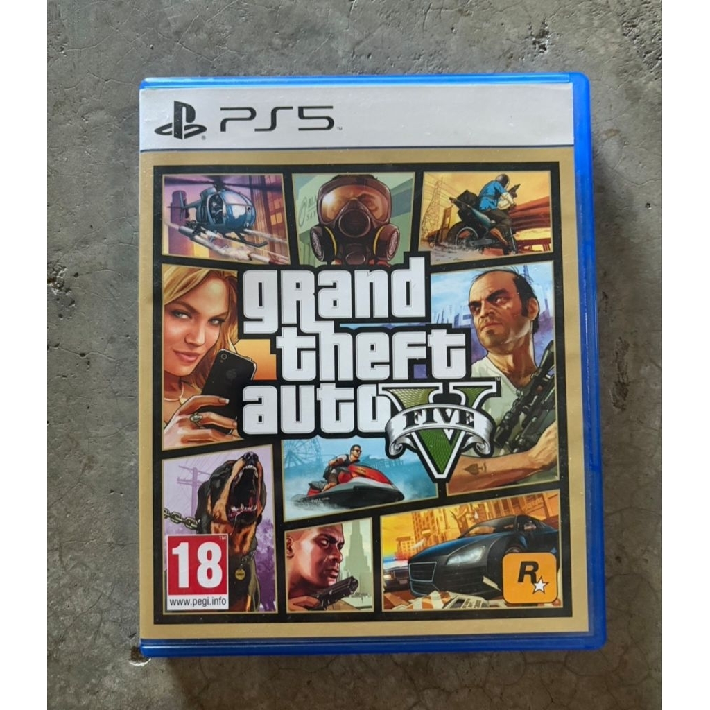 เกมPs5 GTA 5​ GTA V มือ2​ ถูกๆพร้อมส่ง