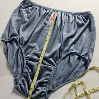กางเกงในคนอ้วนตัวใหญ่ แบบเต็มตัว กางเกงในคนแก่ คุณยาย เอว 42-48นิ้ว Nylon Underwear Granny Panties