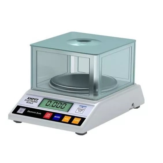 เครื่องชั่งแบบตั้งโต๊ะ Digital Scale 2kg ความละเอียด 0.01g ทศนิยม 2 ตำแหน่ง AMPUT รุ่น APTP457B