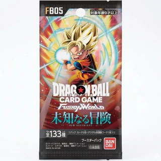 รับประกัน[สินค้าแท้/ส่งด่วน]แบบซองใหม่Dragonball Card Game Fusion World FB01-FB10[Ver Jp]สินค้าแท้100% ส่งจากไทย