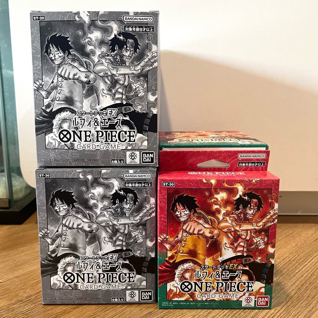 One Piece Card Game Starter Deck EX, Luffy & Ace (ST-30) (Pack promo)