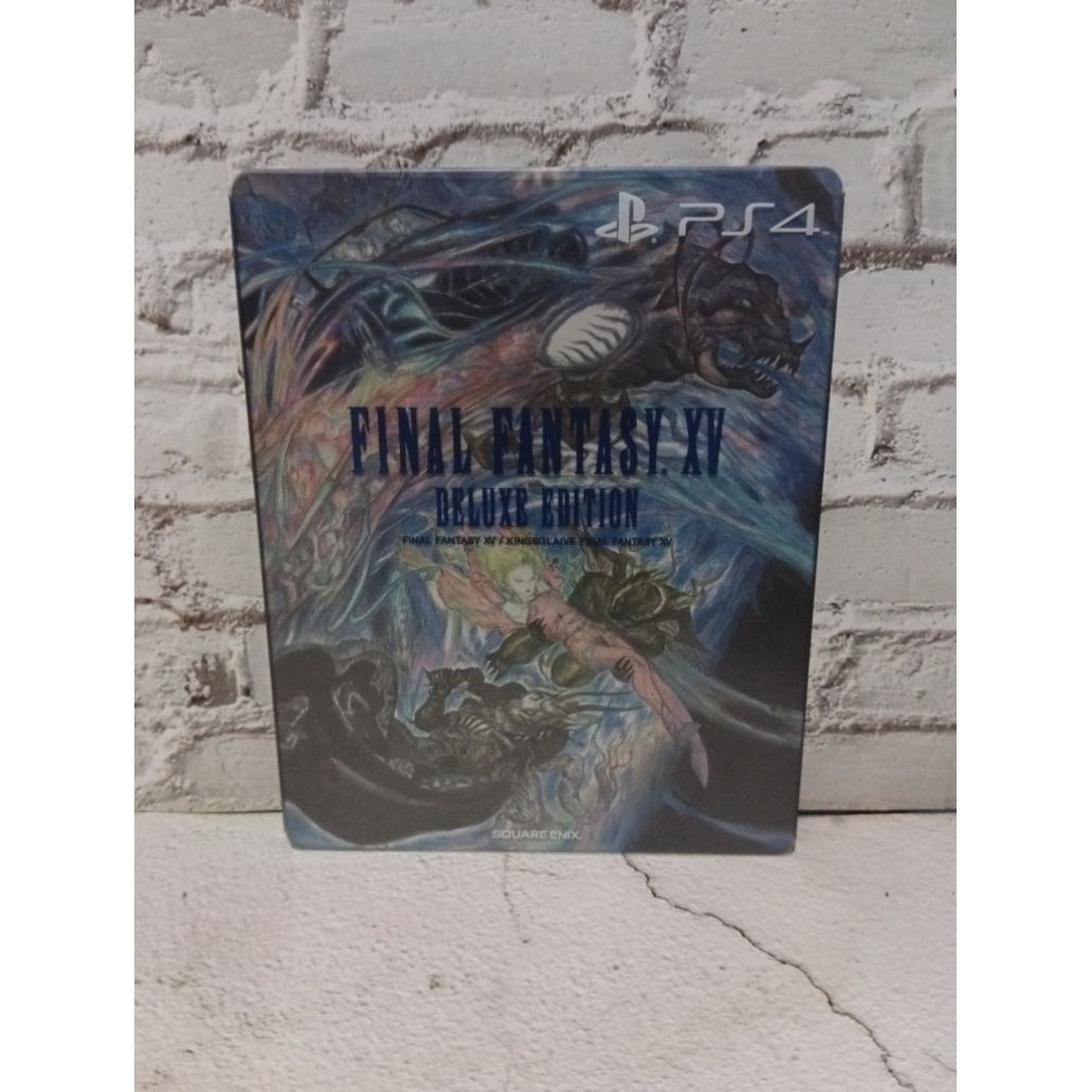 แผ่นเกมส์ PS4 FINAL FANTASY XV DELUXE EDITION กล่องเหล็ก มือสอง