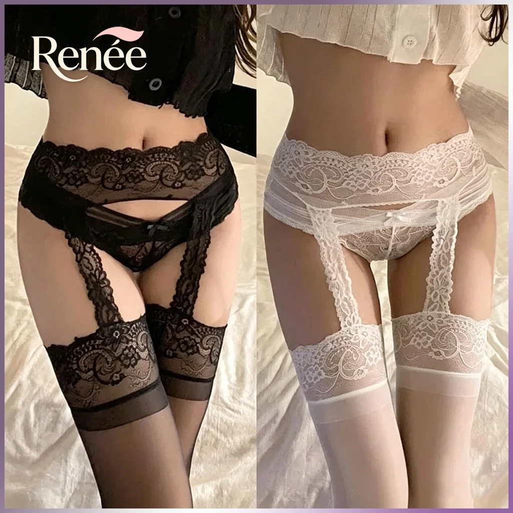 Renée💝ถุงน่องเซ็กซี่ ถุงน่องลูกไม้ 🚚ส่งไวจากไทย1-3วัน ชุดรวมผีเสื้อ หลากหลายสไตล์ให้เลือก