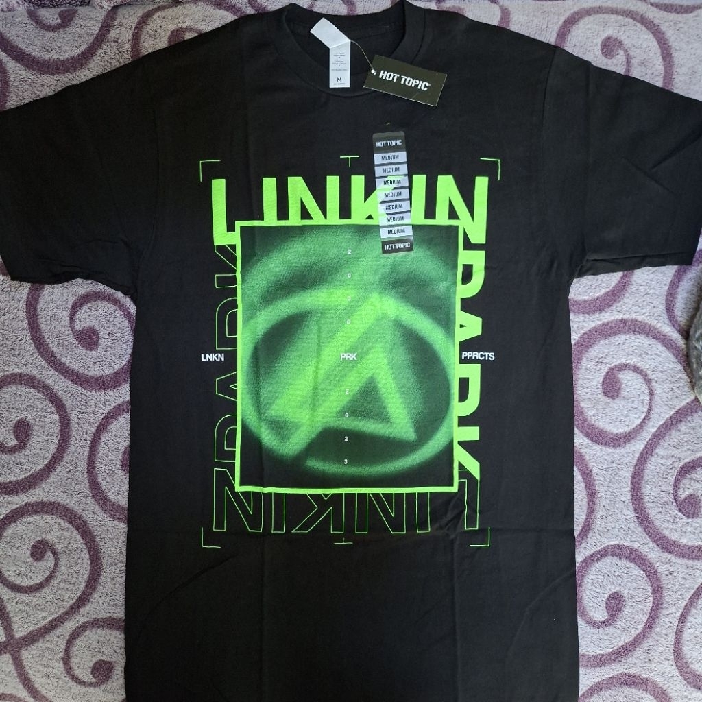 #พร้อมส่ง เสื้อวง Linkin Park สีดำ ลิขสิทธิ์แท้ HOT TOPIC 🟢
