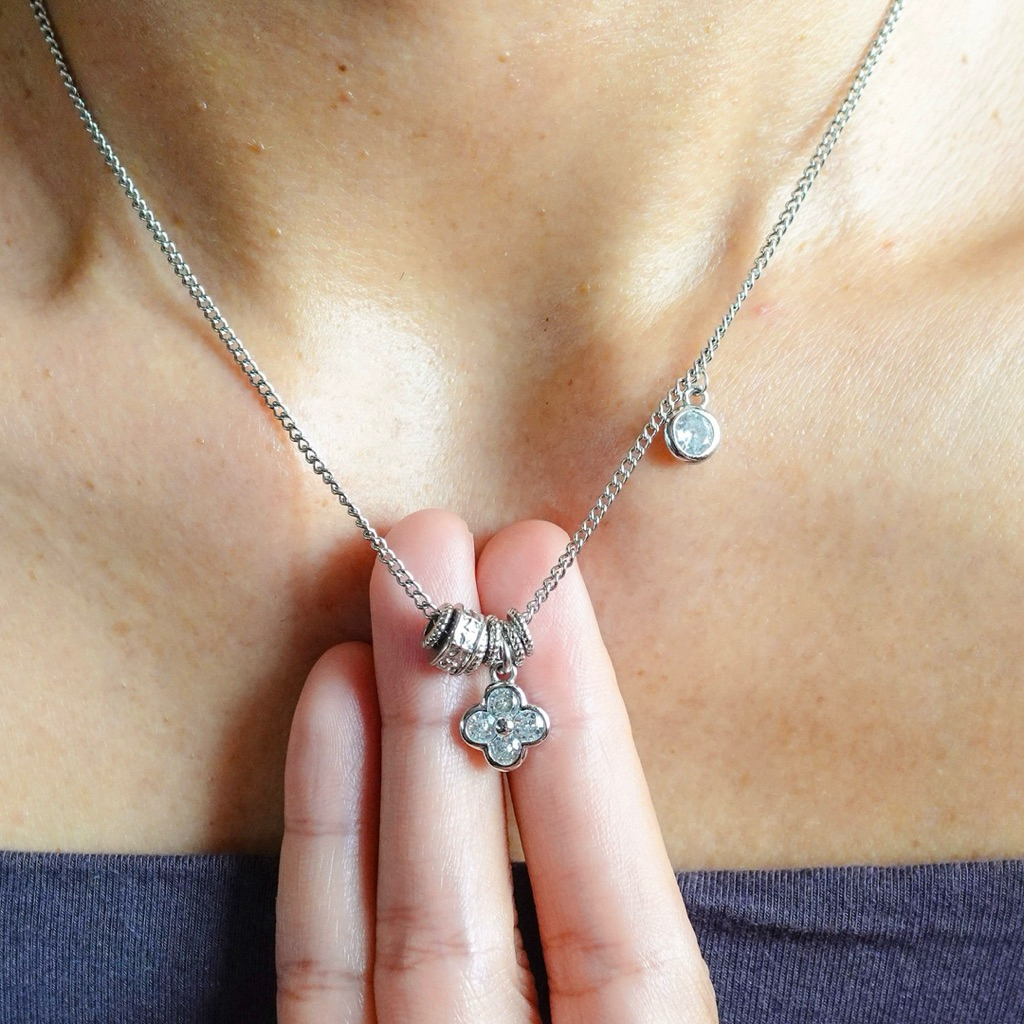 Earringsody : sody511 สร้อยคอ จี้เงินแท้บริสุทธิ์925 สำหรับผู้หญิงหลากหลายสไตล์