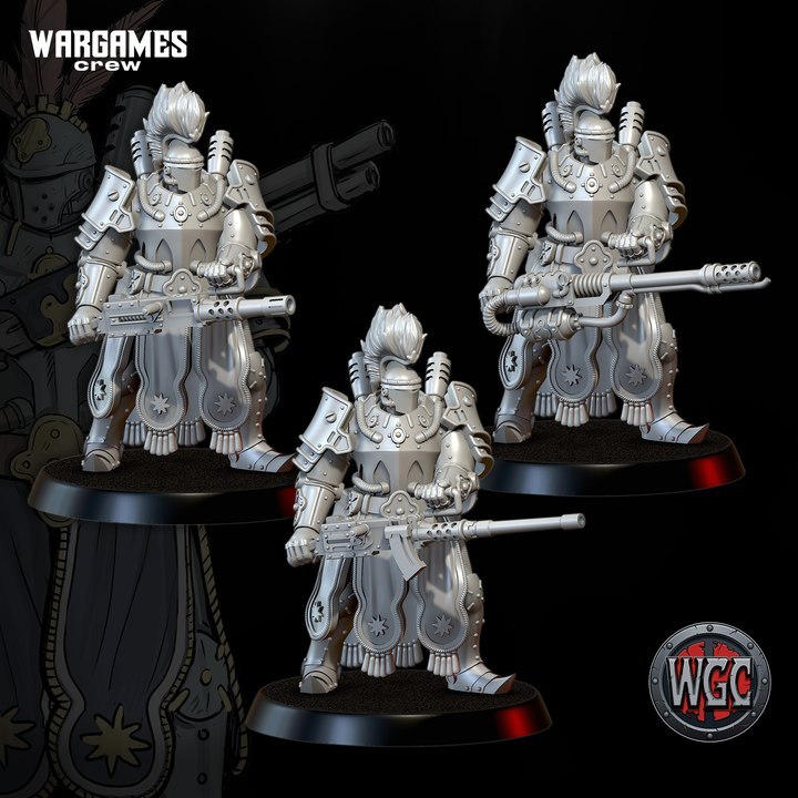 Abyssinian Heavy Machine Lionheart งาน Resin Miniature Model สำหรับ Tabletop Board Game ตั้งโชว์