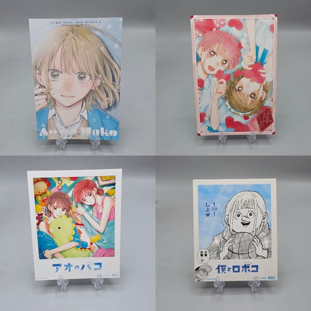 (พร้อมส่ง/แท้ ) ของสะสม อนิเมะ กล่องรักวัยใส การ์ด blue รูปที่ 4