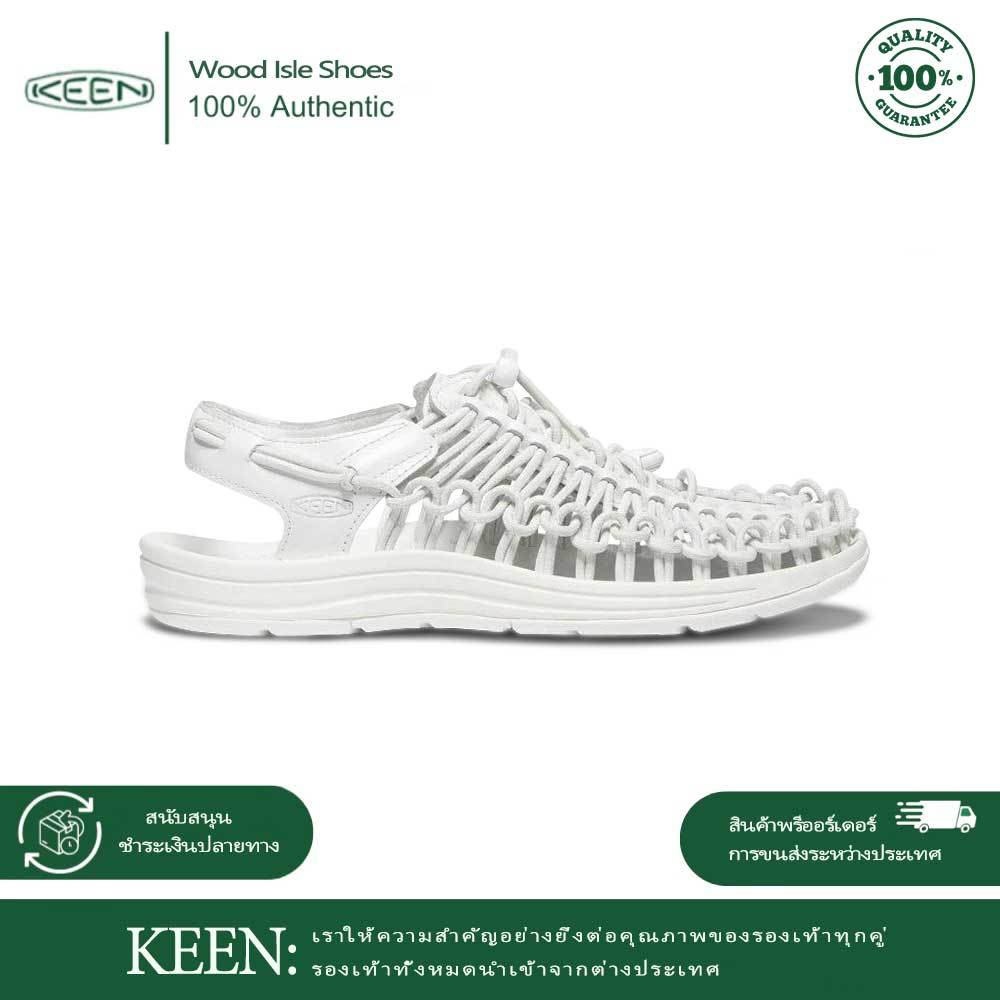 KEEN UNEEK รองเท้าแตะรัดส้นถักเชือกดีไซน์โดนใจเก๋ไม่ซ้ำชายหญิงรุ่นฮิตสุดฮอตระบายอากาศเยี่ยมเหมาะหน้าร้อน