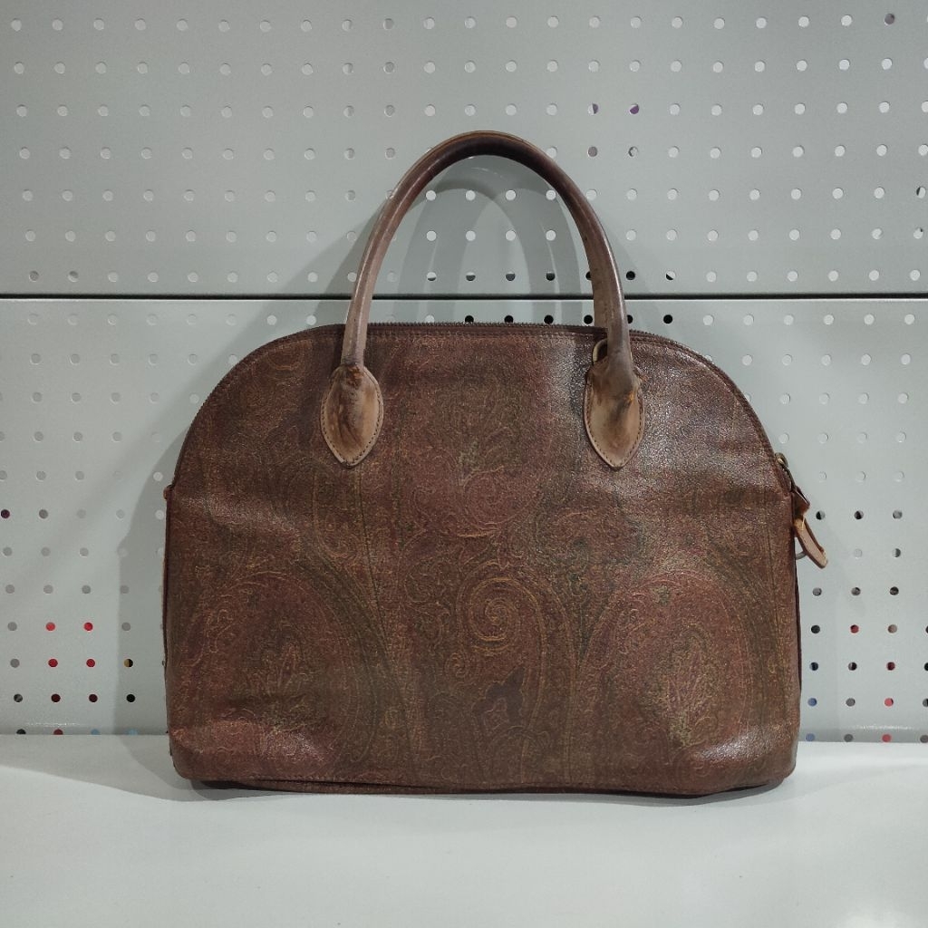 🔥Vintage Etro bowling bag