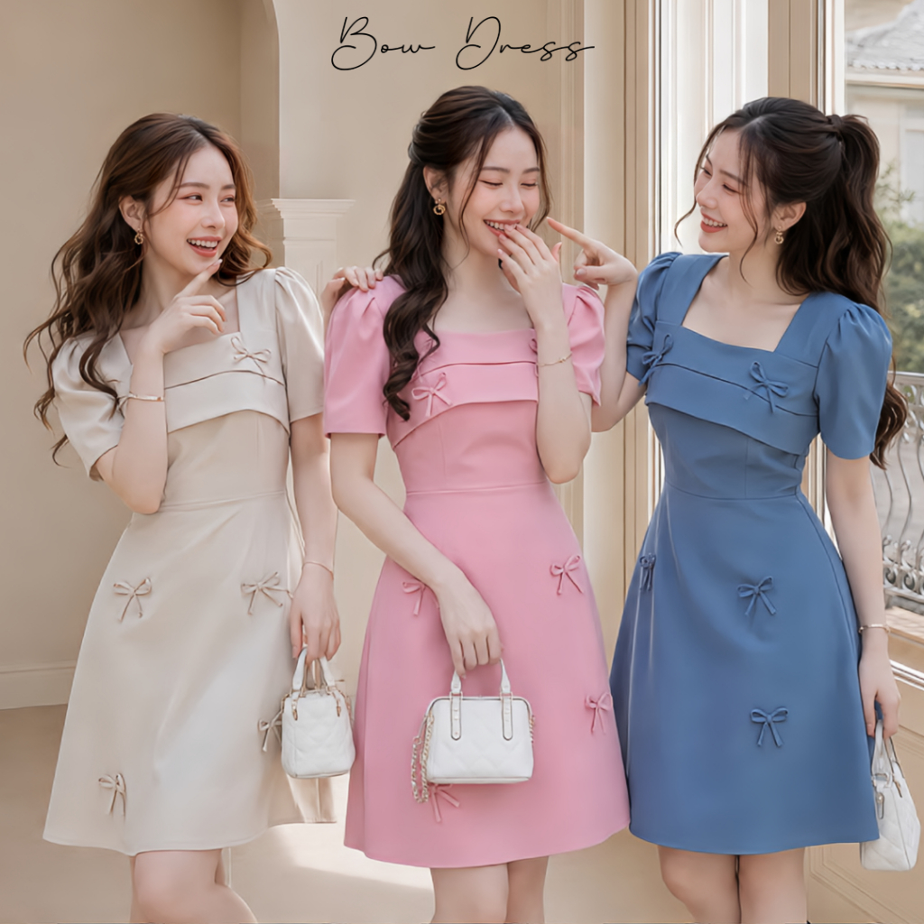 Modish | Bow Dress | เดรสใส่ทำงานได้ ออกเดทก็สวย