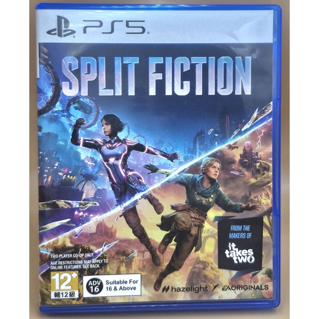 (มือสอง) มือ2 เกม ps5 : SPLIT FICTION แผ่นสวย #Ps5 #game #playstation5