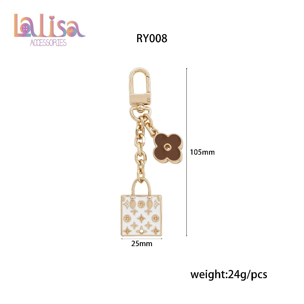 พวงกุญแจดีไซน์เรียบหรู alloy bag chain RY005-9
