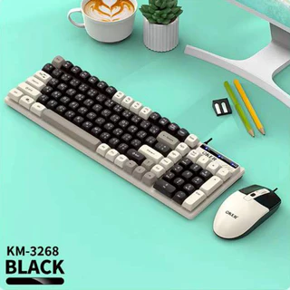 คีบอร์ด Nubwo NK-44 NK-57 KM-3268 Keyboard คีบอร์ดนุ่ม เบา พิมสนุก ประกันศูนย์ 1ปี