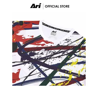 ARI ADEPT UNITY SPLASH GRAPHIC RUNNING TEE - เสื้อวิ่ง อาริ
