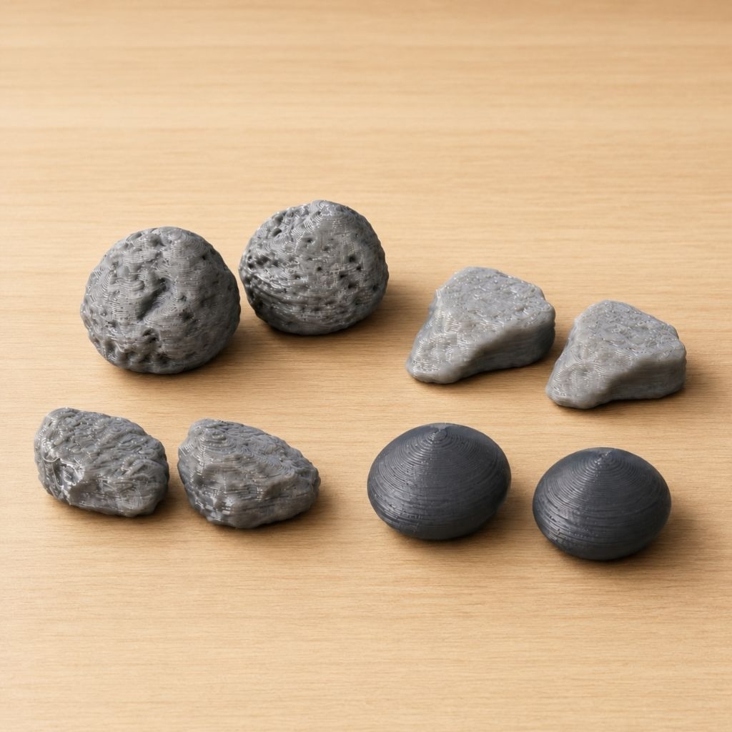 ​⛰️ [Upgrade] Stone Token เม็ดหินจำลองอัปเกรด สำหรับบอร์ดเกม (วัสดุ PETG คุณภาพสูง) (ไม่รวมตัวเกม)