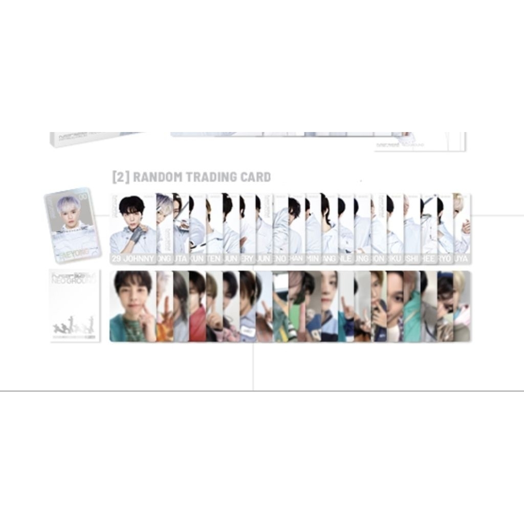 [พร้อมส่ง] กาชาปอง และ Trading Card NCT 10TH ANNIVERSARY NEO GROUND