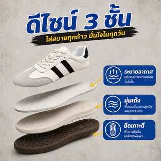รองเท้าผ้าใบ รองเท้านักเรียน มองมุมไหนก็สวยเบอร์ 35-44 พร้อมส่ง