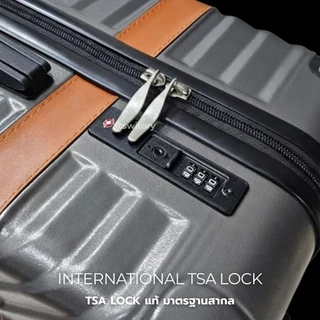 SWITORY THAILAND รับประกัน 5ปี กระเป๋าเดินทาง รุ่น WESTERN UPGRADE TSA LOCK 20/24/28นิ้ว ซิปกันขโมย ทน เบา 4ล้อคู่