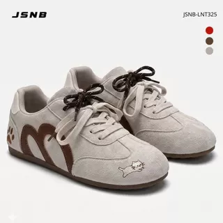 JSNB รองเท้าผ้าใบ รองเท้าผู้หญิงสไตล์เกาหลี พื้นนุ่ม ใส่สบาย นน.เบา พร้อมส่ง [LND3378]