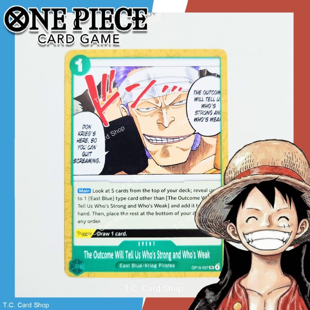The Outcome Will Tell Us Who's Strong and Who's Weak OP15-037 UC - Adventure on Kami's Island - One 