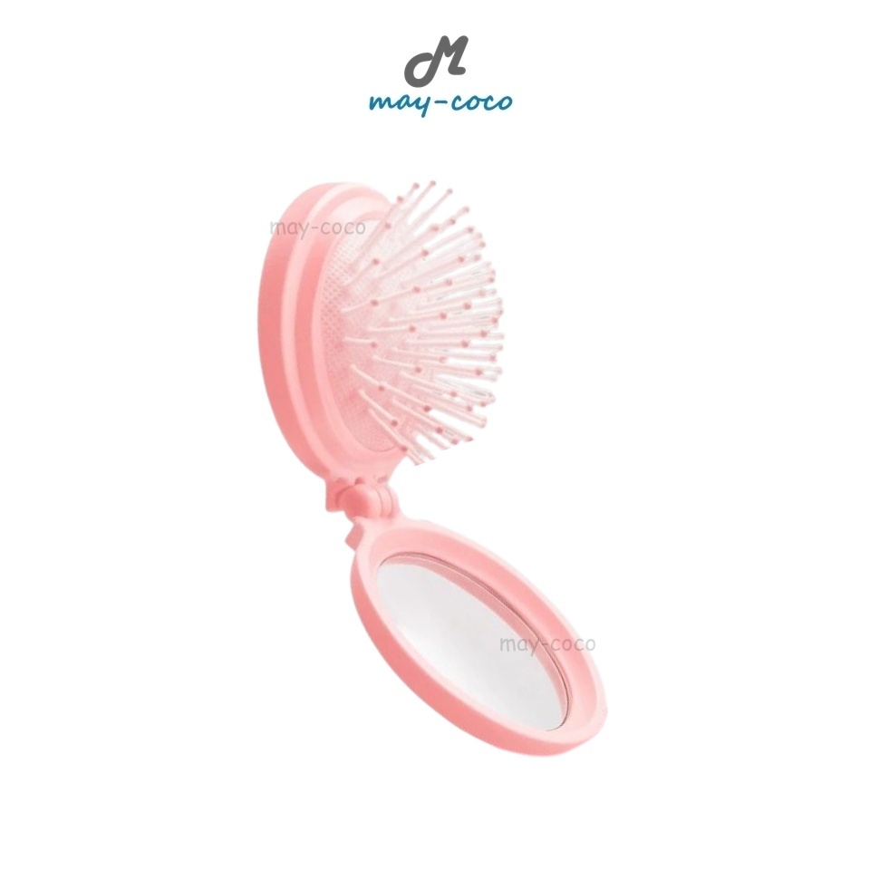 Free Gift หวี Sasi Mirror Hairbrush ศศิ แปรงหวีผม หวีกระจก ไซส์มินิ ขนาดกะทัดรัด พกพาง่าย