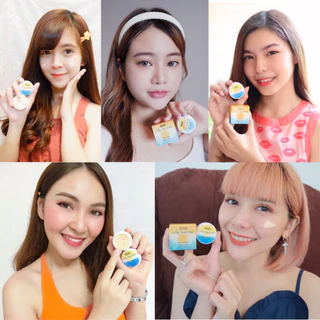 <ขายดี!กันแดด>มิกิ ซิลกี้ซันสกรีน *5g.* (1 แพค 6 ชิ้น ) เนื้อเนียน เกลี่ยง่ายมาก กันน้ำ ใช้ดีมาก คุ้มมาก พกพาไปได้ทุกที่