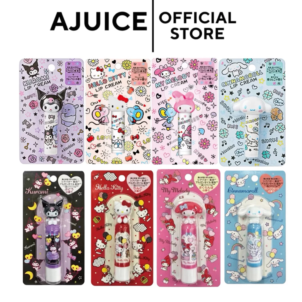 ส่งด่วน💚🇯🇵Sanrio×Lip blam ซาริโอ้xลิปบาล์ม