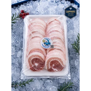 ชาชู ม้วนสไลด์กลม หมูนุ่มๆ แทรกมันกำลังพอดี ม้วนสไลด์กลม ติดหนังและไม่ติดหนัง ขนาด 500/1000 กรัม