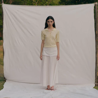 She Knows - Ada Knit Polo เสื้อโปโล ผ้านิต คอตต้อนออร์แกนิค