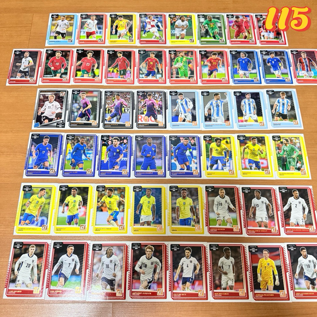 การ์ดสะสมฟุตบอล ทีมชาติ กล่องบอลโลกปี 2026 ROAD TO FIFA WORLD CUP 26 รวมดาวดังลิขสิทธิ์แท้ PANINI