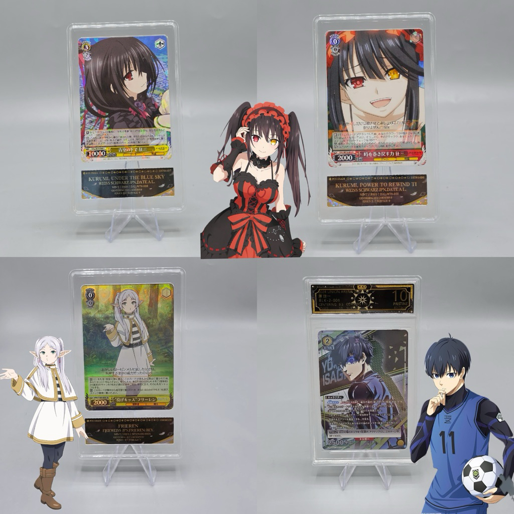 (พร้อมส่ง/แท้ ✅️) ของสะสม การ์ด date a live การ์ด ฟรีเรน การ์ด bluelock เกรดแล้ว kurumi isagi frieren card คุรุมิ คุกฟ้า