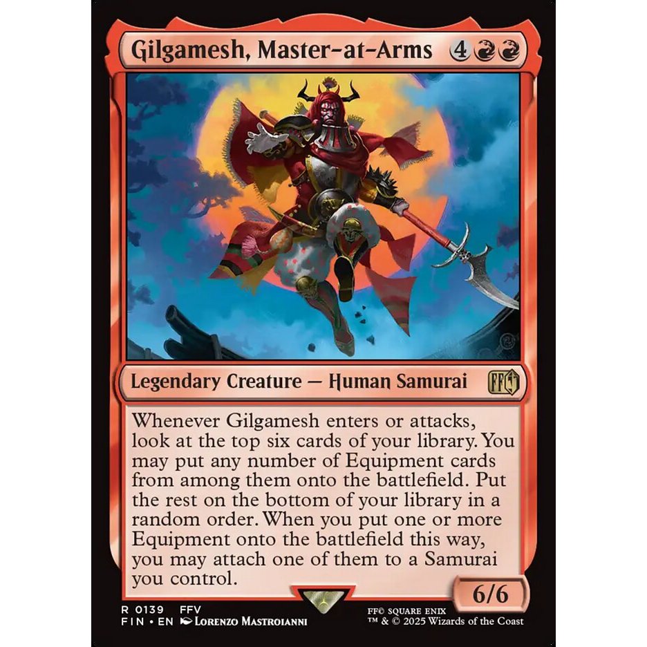 [Final Fantasy] - (FIN) - (R) - [Gilgamesh, Master-at-Arms] - [2025]