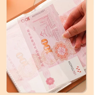 สมุดออมเงิน ใส่ได้ 100 แผ่น สมุดโน๊ตสมุดบัญชี ท้าทายออมเงิน Savings Book สมุดบันทึกการออม ใส่ 1000บาทได้ 4 สี