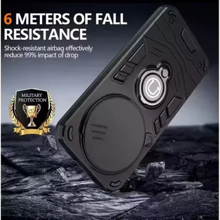 เคสกันกระแทก ไลด์กล้อง ใช้สำหรับXiaomi RedmiNote15 Pro Plus Poco X7 M8 M8Pro ขาตั้ง แม่เหล็กสRedmi Note14 Note14Pro Plus