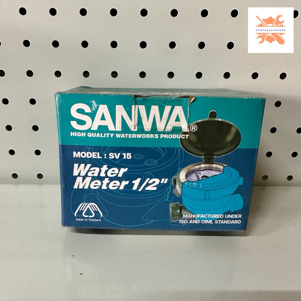 sanwa มิเตอร์น้ำ 1/2