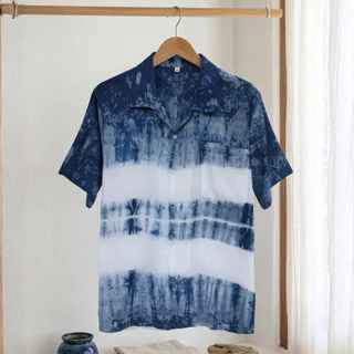 เสื้อฮาวายมัดย้อม นุ่มลื่น ใส่สบาย มีไซส์ใหญ่