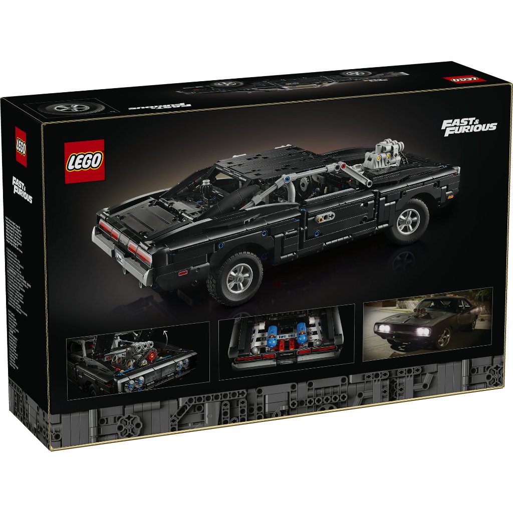 LEGO Technic ‏42231 دودج تشارجر R/T ‏Fast & Furious ‏(1516 قطعة) — صورة 4