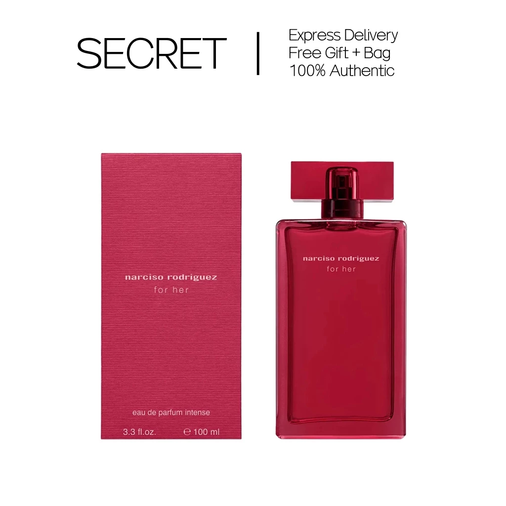 Narciso Rodriguez For Her EDT EDP Intense Eau de Parfum Eau de Toilette 100ml
