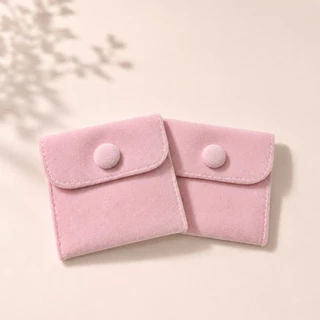 aisolovery กระเป๋าใส่เครื่องประดับ ขนาดมินิ / กระเป๋ากำมะหยี่เนื้อนุ่ม