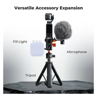K&F CONCEPT PP64 Quick-Release Expansion Adapter กรงขยายระบบปลดเร็ว for DJI Pocket 4/3/4P เกลียว 1/4