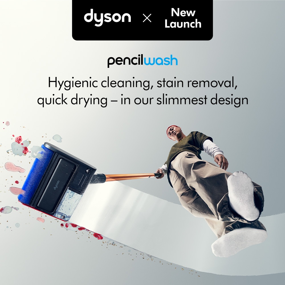 Dyson PencilWash ™ wet floor cleaner เครื่องถูพื้น ไดสัน