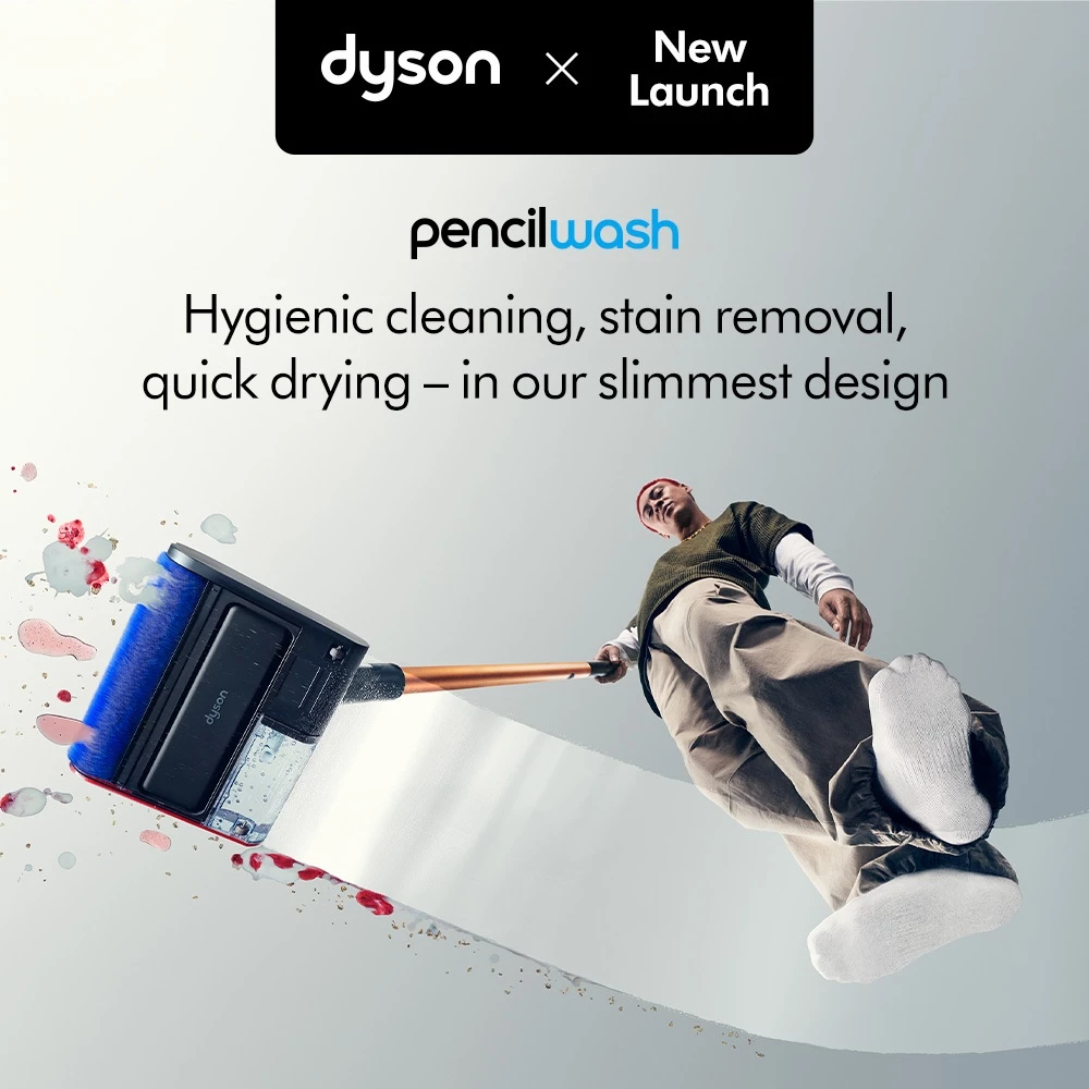 Dyson PencilWash ™ wet floor cleaner เครื่องถูพื้น ไดสัน