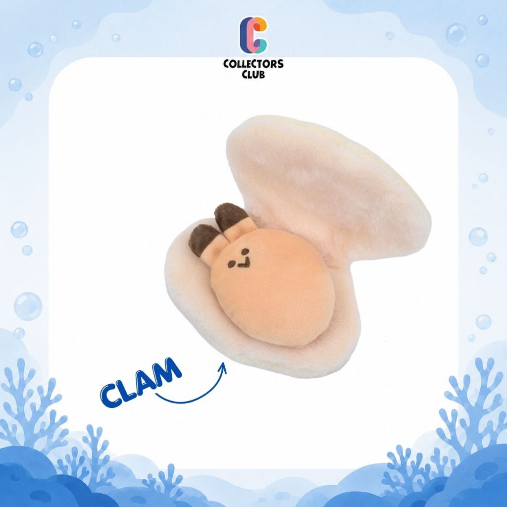 พวงกุญแจหอย CLAM | ANIMAL HEAVENLY BODY SEAFOOD