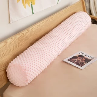 SCYOUNG ปลอกหมอนข้าง พร้อมส่ง 40*14นิ้ว (100*35cm) สีพื้น ปลอกหมอน กันไรฝุ่นปลอกหมอนยาว นุ่มมาก