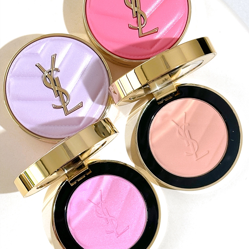ของพร้อมส่ง⛱ Ysl Make Me Blush Bold Blurring Blush บลัชออนคอลเรซ ละมุน-คงจด 12 ชม.