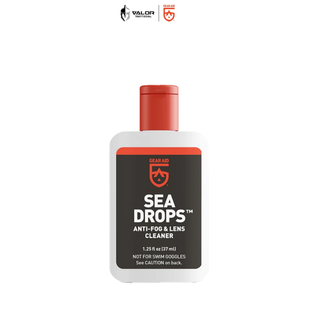 Gear Aid - Sea Drops Anti-Fog & Lens Cleaner น้ำยาเคลือบกันฝ้า กันน้ำ สำหรับแว่นตาดำน้ำ