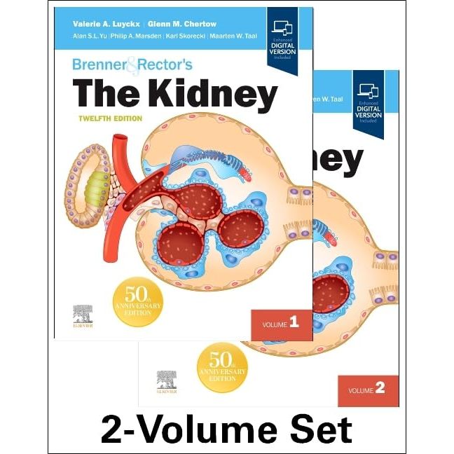 หนังสือ Brenner & Rector's The Kidney (2vol/set) Ed.12/2026
