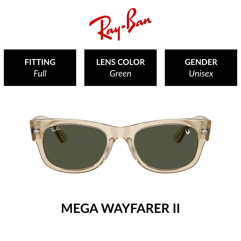 RAY-BAN MEGA WAYFARER II 0RB0832SF 14603155