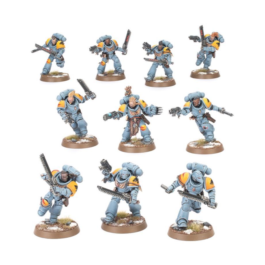 [พร้อมส่ง แยกขาย] Blood Claws จากกล่อง Combat Patrol Space Wolves [ไม่มีกล่อง]