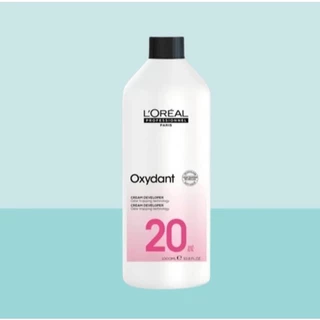 Loreal Oxydant Creme ขนาด 1000 ml ใช้สำหรับผสมกับผลิตภัณฑ์ย้อมผม